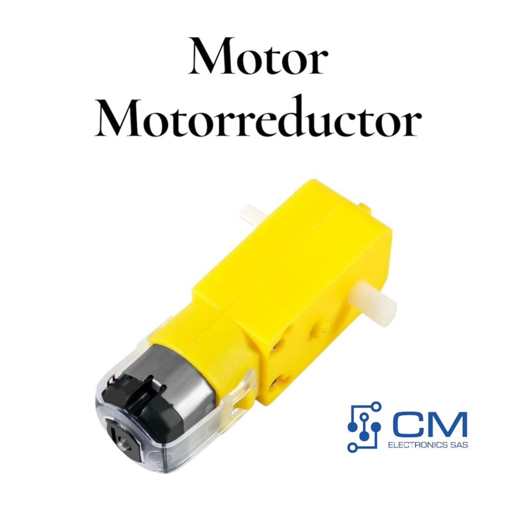 Motor Motorreductor Doble Eje