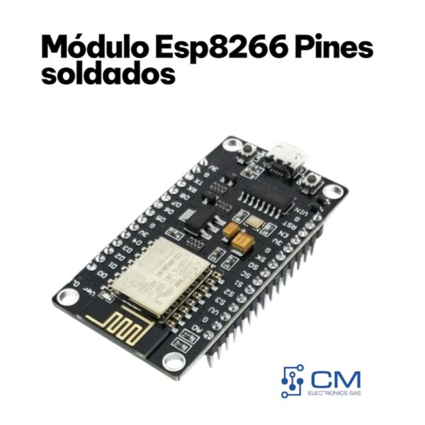 Modulo Esp8266 Pines Soldados