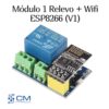 Modulo 1 Relevo + Wifi ESP8266 (v)