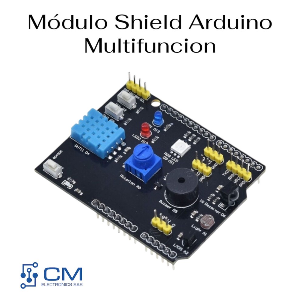 Módulo Shield Arduino Multifunción