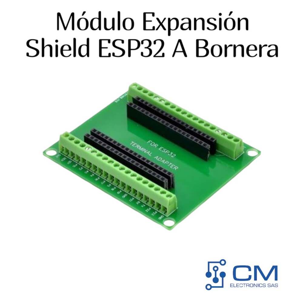 Modulo Expansion Shield ESP32 a Bornera