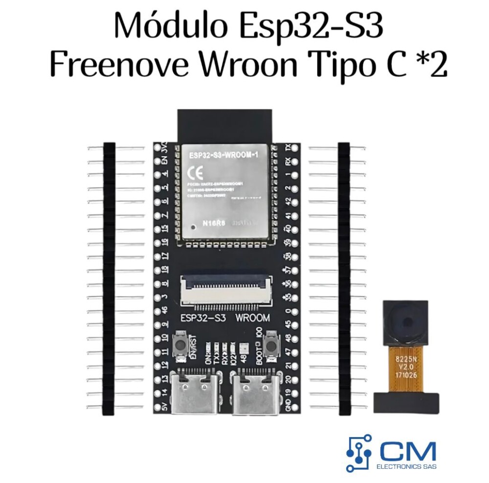 Módulo ESP32-S3 Freenove Wroon Tipo C *2