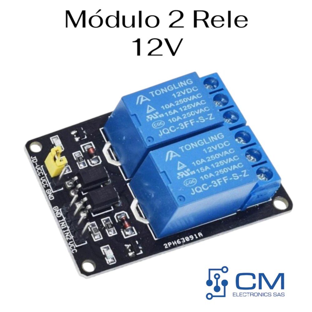 Módulo 2 Rele 12V