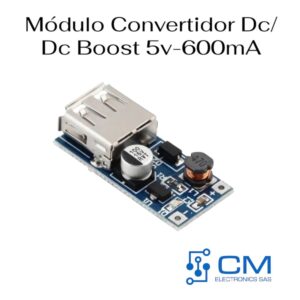 Mòdulo Convertidor DC/DC Boost 5v-600mA