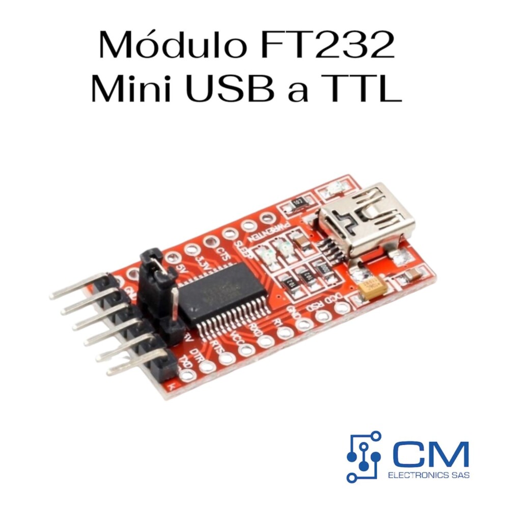 Módulo FT232 Mini USB a TTL