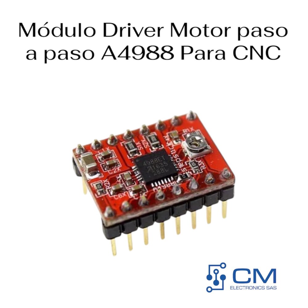 Mòdulo Driver Motor Paso a Paso A4988 Para CNC