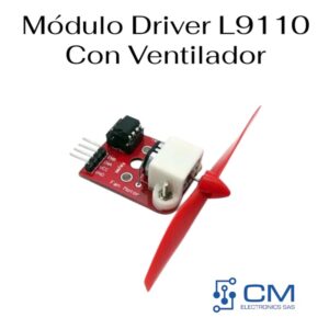Mòdulo Driver L9110 Con Ventilador