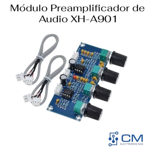 Mòdulo Preamplificador De Audio XH-A901