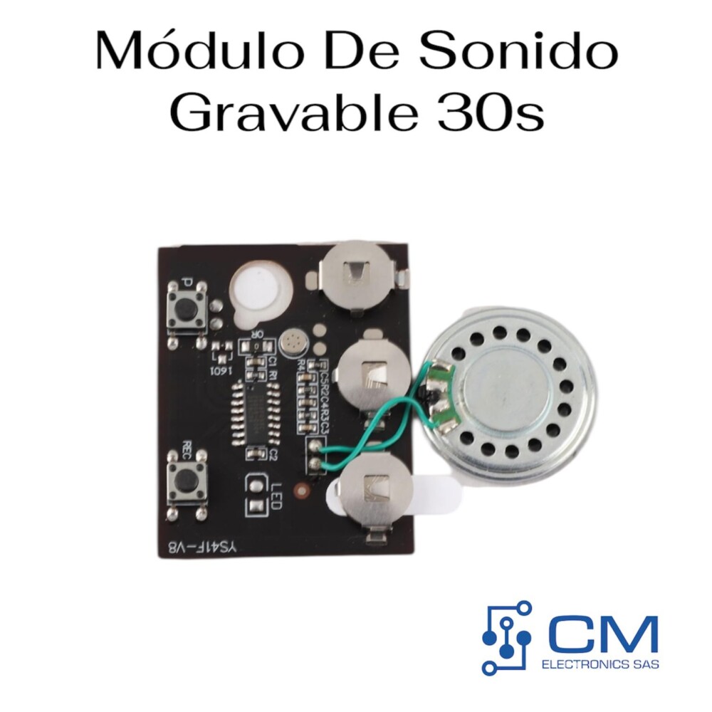 Mòdulo De Sonido Gravable 30s