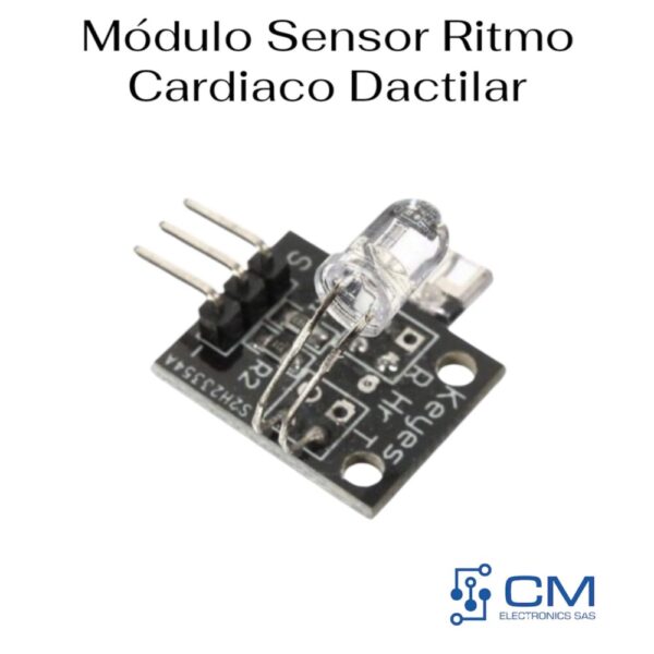 Mòdulo Sensor Ritmo Cardiaco Dactilar