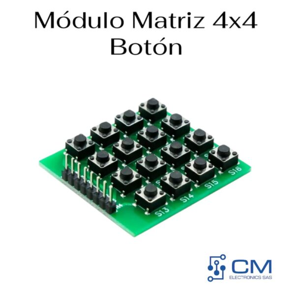 Mòdulo Matriz 4x4 Botòn