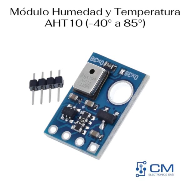 Mòdulo Humedad y Temperatura AHT 10 ( -40° A 85° )