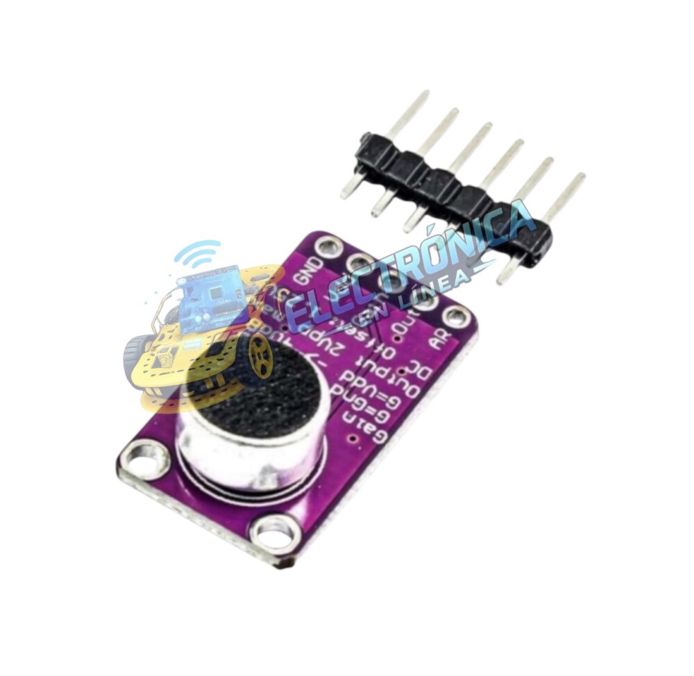 Amplificador De Micrófono con MAX9814