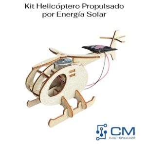 Kit Estudiantil Helicòptero Propulsado Por Energia Solar