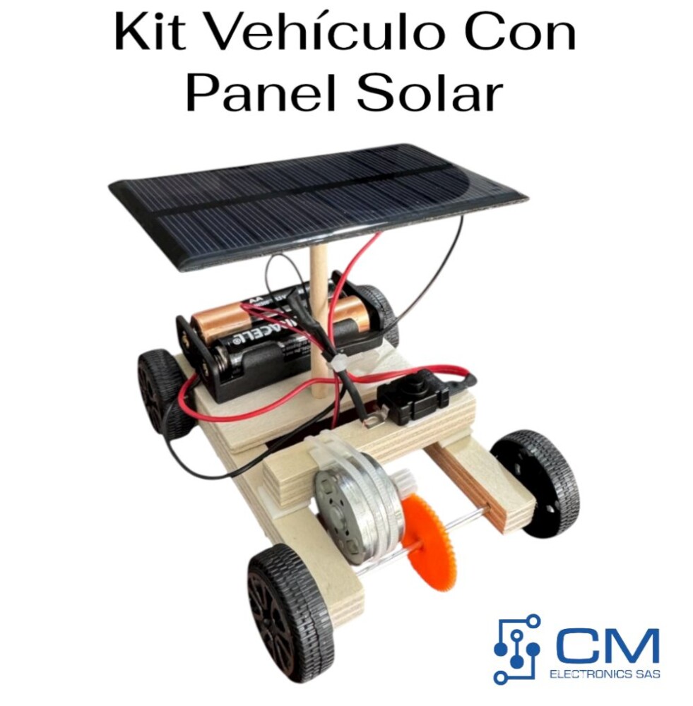 Kit Estudiantil Vehìculo Con Panel Solar