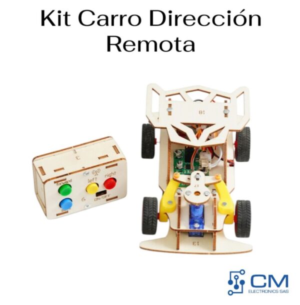Kit Estudiantil Carro Direcciòn Remota