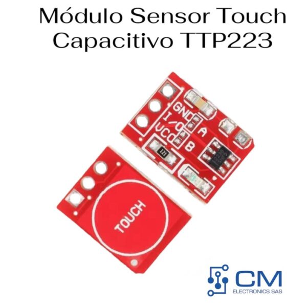 Mòdulo Sensor Touch Capacitivo TTP223