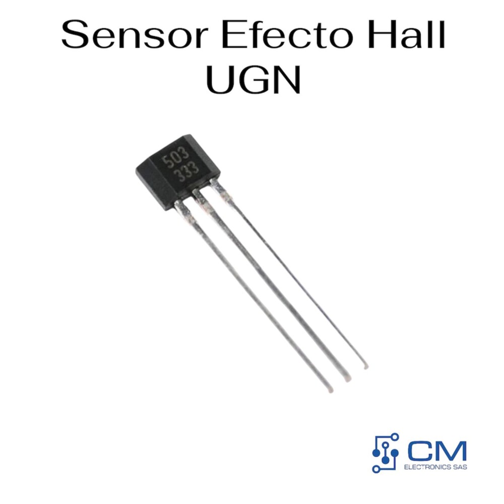 Sensor Efecto Hall (UGN3144 Digital)