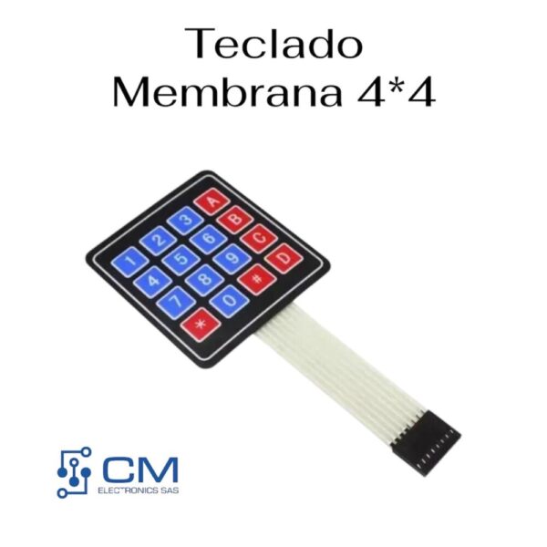 Teclado Membrana 4*4