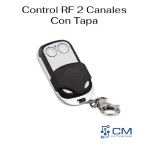 Control RF 2 Canales Con Tapa
