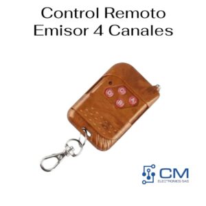 Control Remoto Emisor 4 Canales