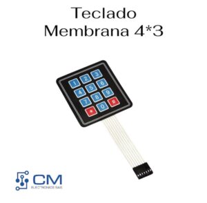 Teclado Membrana 4*3