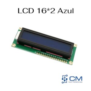 LCD 16*2 Azul 80*36mm