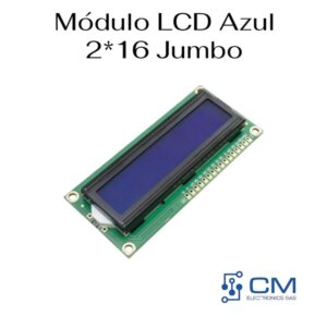 Mòdulo LCD Azul 2*16 Jumbo