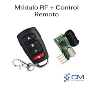 Mòdulo RF + Control Negro
