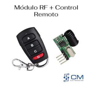 Mòdulo RF + Control Negro