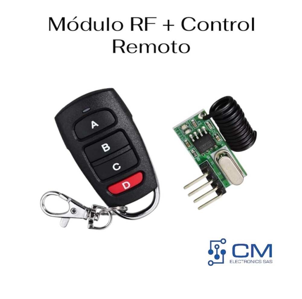 Mòdulo RF + Control Negro