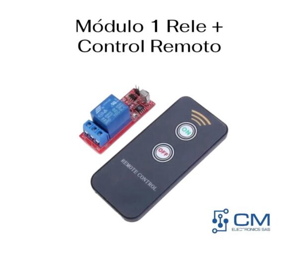 Mòdulo 1 Rele + Control Remoto