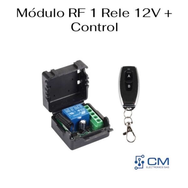 Mòdulo RF 1 Rele 12V + Control