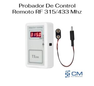 Probador De Control Remoto RF 315 / 433 Mhz