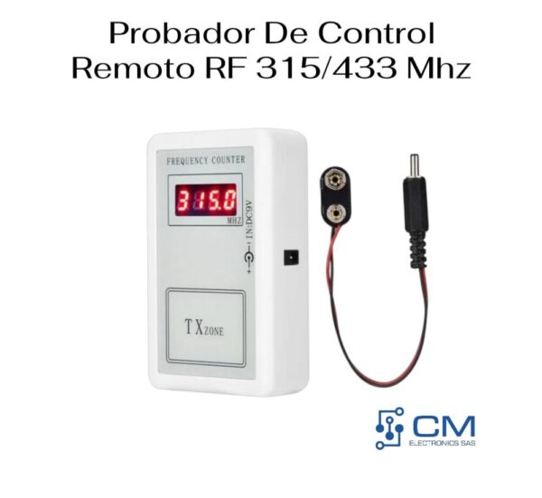 Probador De Control Remoto RF 315 / 433 Mhz
