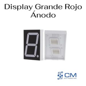 Display Grande Rojo Anodo