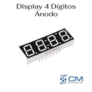 Display 4 Digitos Anodo