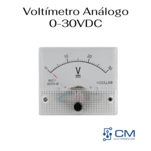 Voltimetro Analogo 0-30 VDC