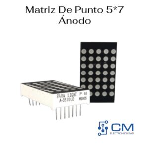 Matriz De Punto 5*7 Anodo