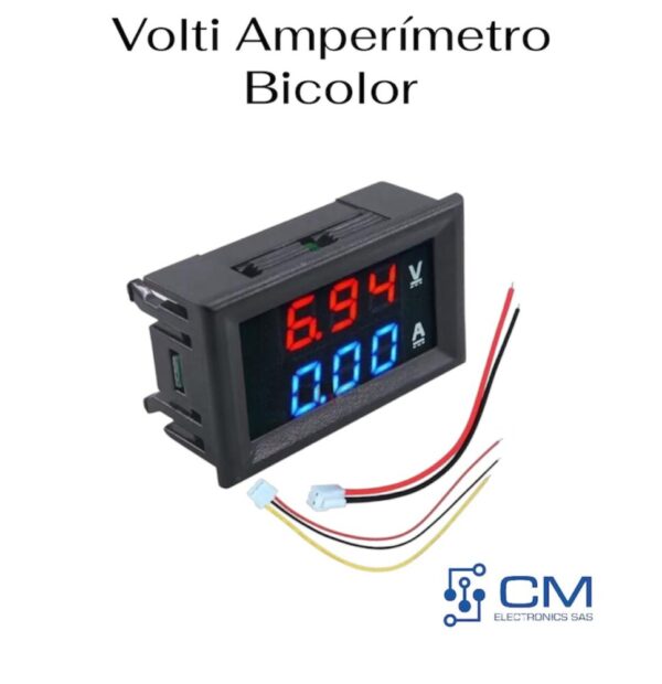 Volti Amperìmetro Bicolor