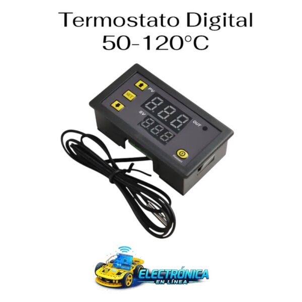 Termostato Digital 50-120ºC