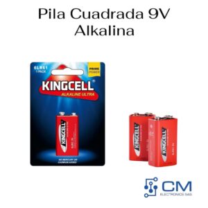 Pila Cuadrada 9V Alkalina