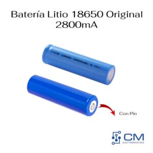 Bateria Litio 18650 Original 2800mA