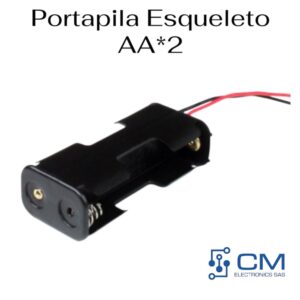 Porta Pila Esqueleto AA*2