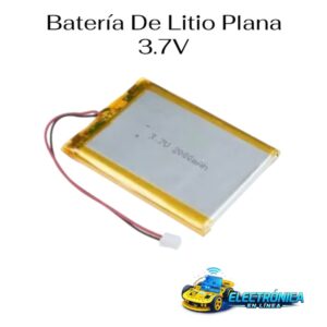 Bateria De Litio Plana - 3.7V