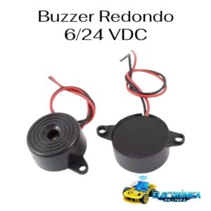 Buzzer Redondo 6/24 VDC