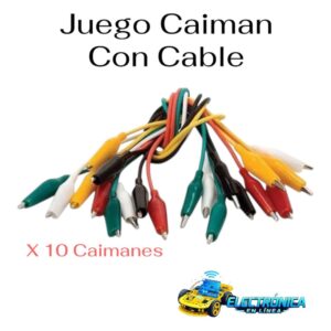 Juego Caiman Con Cable 10PCS