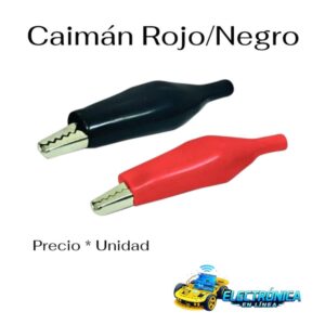 Caiman Rojo/Negro