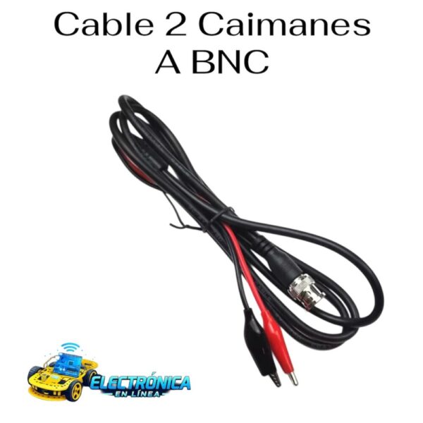 Cable 2 Caimanes A BNC