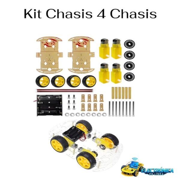 Kit Chasis 4 Llantas